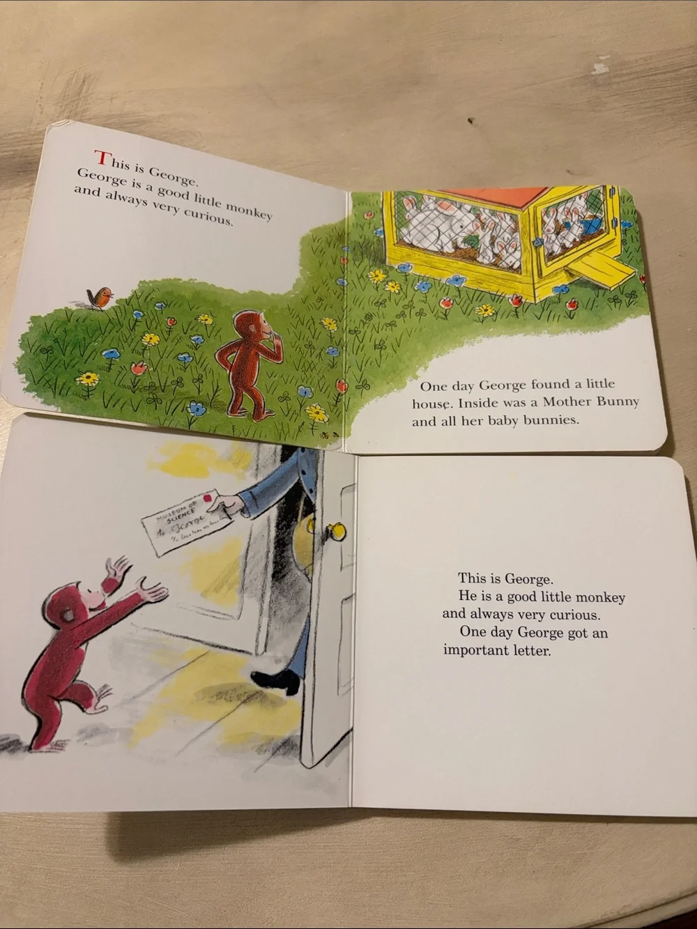 Curious George Board Book Set Of Two